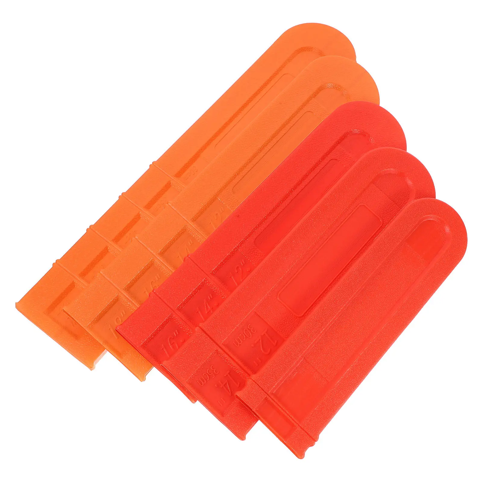 

5Pcs Chainsaw Bar Covers Plastic Protective Guards for 12 14 16 18 20Inch Chainsaw Bar Cover Storage Case Saw Sleeve,