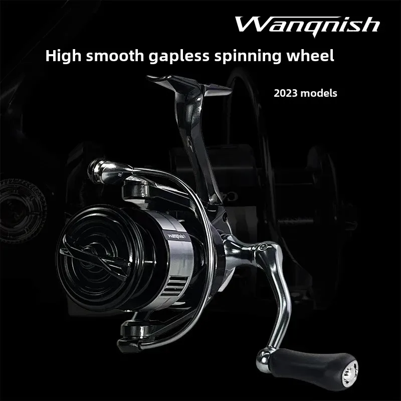 Veedooca Lightweight Fishing Reel Metal Cnc Arm Deep Cup Without Gap Black Storm Strong Fish Line Wheel Quality Fishing Gear