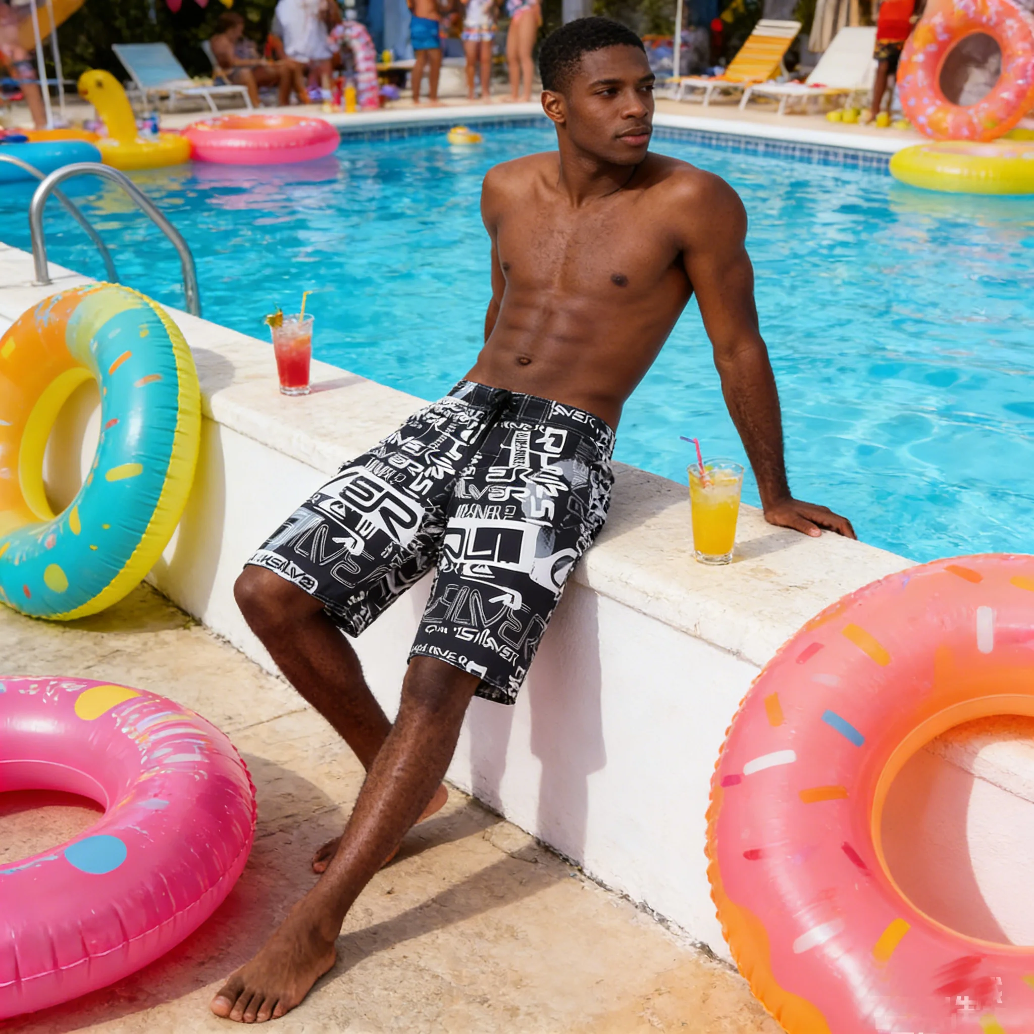 Thumbnail 3 - #2 Latest Mens Quick Dry Board Shorts Offers