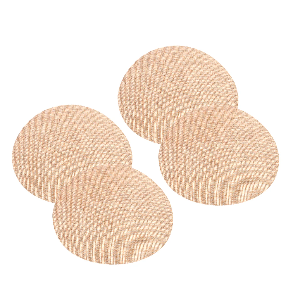 

4Pcs Ceiling Light Diffuser Covers Soft Round Fabric Lampshade Anti-Dazzling Eye Protection Nursery Light Shade Replacement