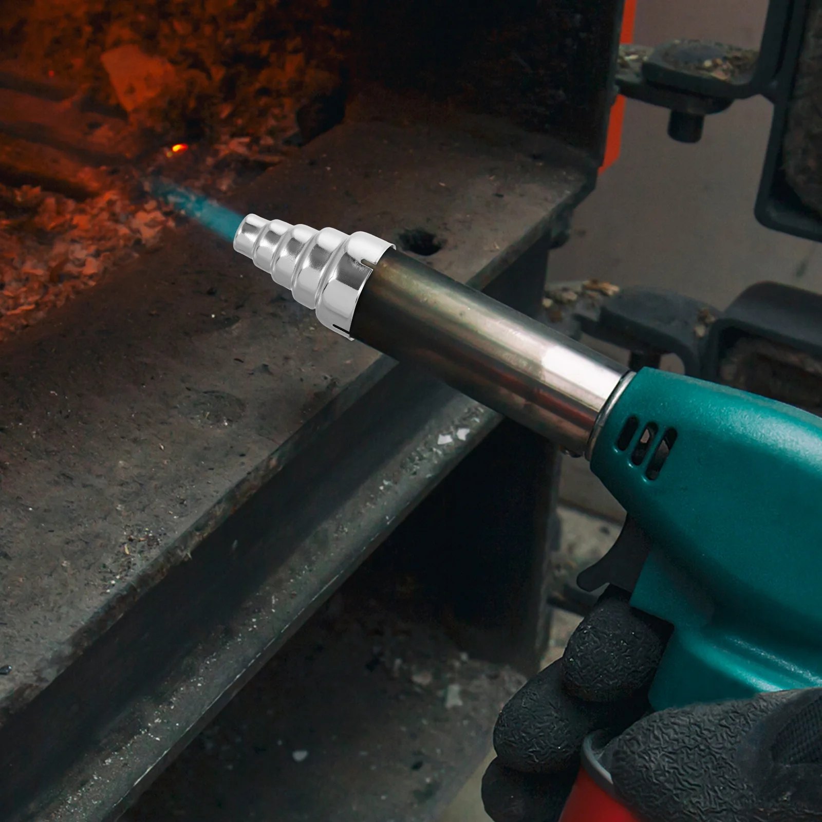 فوهة الهواء الساخن من الفولاذ المقاوم للصدأ، فوهة رش لحام متينة مقاومة للحرارة للاستخدام الصناعي لمحطة اللحام