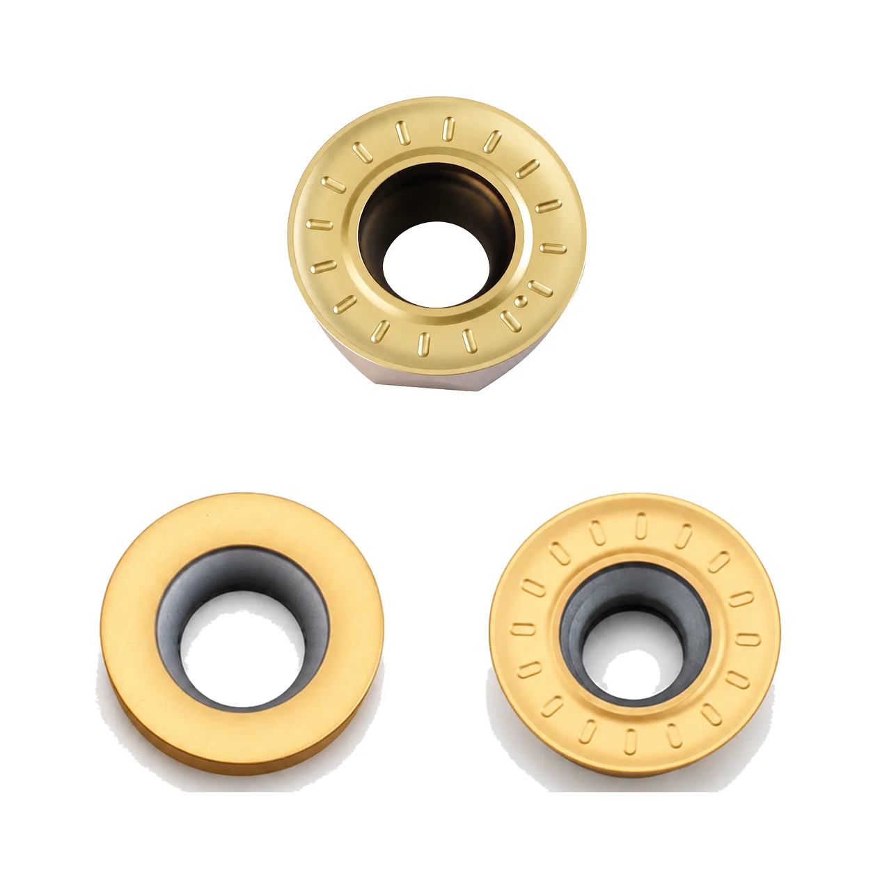 RPMT1204MO RPMW1003 Carbide Round Milling Inserts for Titanium Alloy Steel Wear Resistant CNC Milling Cutter Tools 10PCS