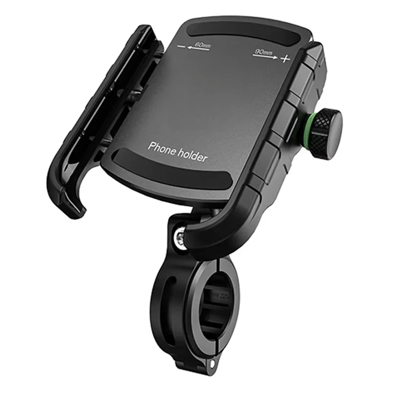 New Aluminum Motorcycle Phone Holder Mount Moto Bicycle Handlebar Bracket Stand for 3-7.0 inch Mobile Phone Rearview Mount