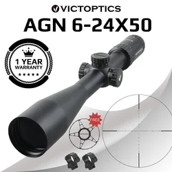 VictOptics S4 6-24X50 MDL Hunting Optical Scope 30mm Tube 1/10 MIL For Sniper Airsoft Guns Fire Arms Riflescope .223 5.56 AR15