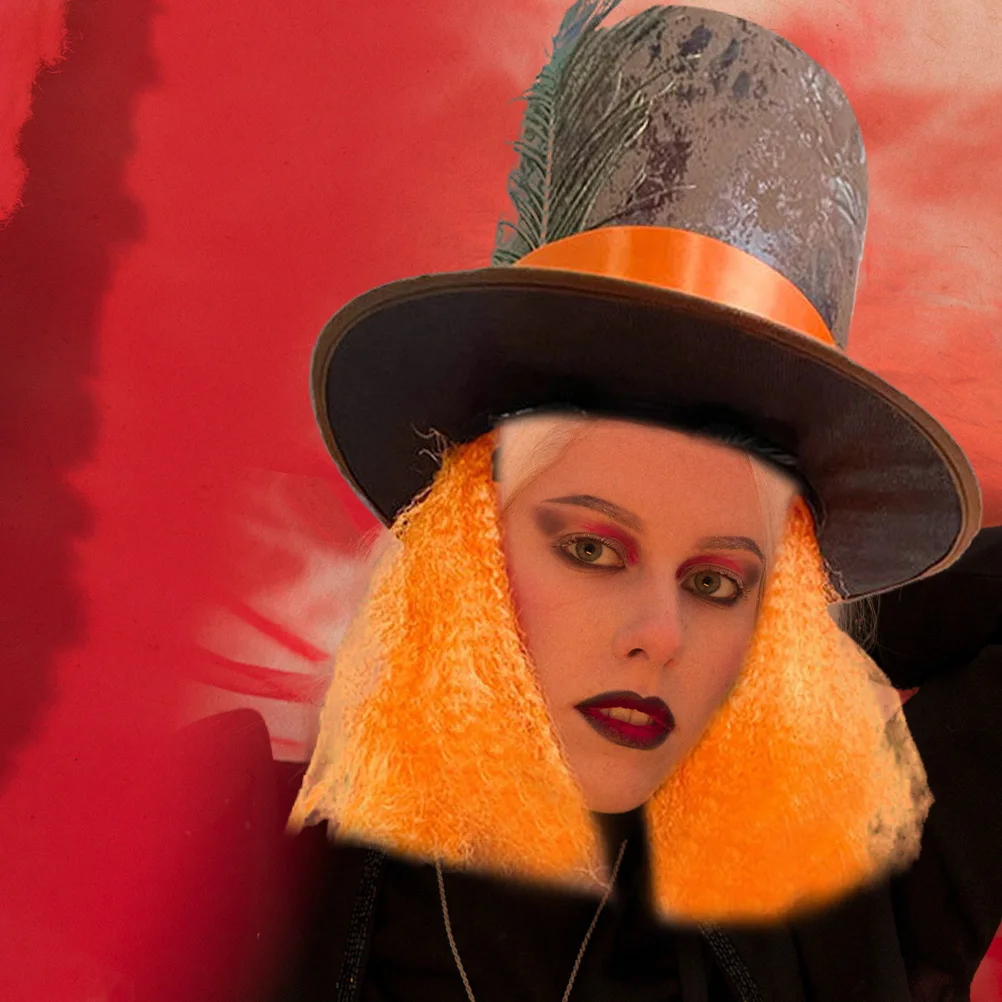 

Festival Hat Stunning Fun Party Cosplay with Fan Top Carnival Child