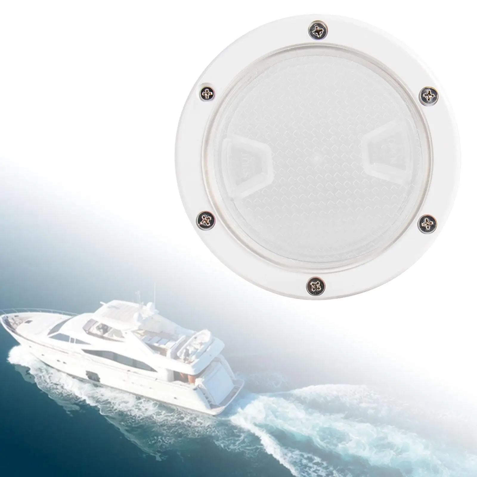 Inspection Hatch Transparent Deck Plate Waterproof ABS Material for Boat RV Yacht Marine Hardware Hatch Assembly
