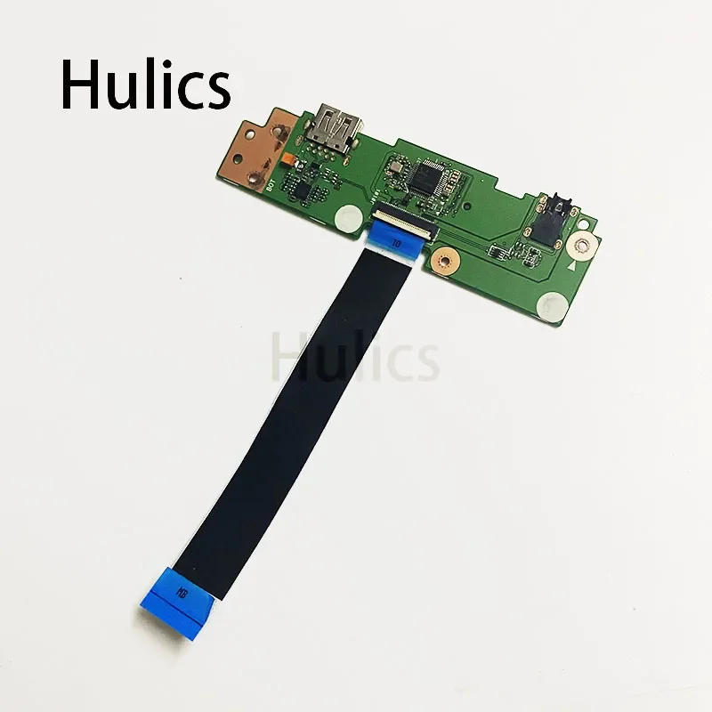 Hulics Used Q501LA For Asus  Laptop USB Port Audio Jack Board Card Reader Cable REV 2.0