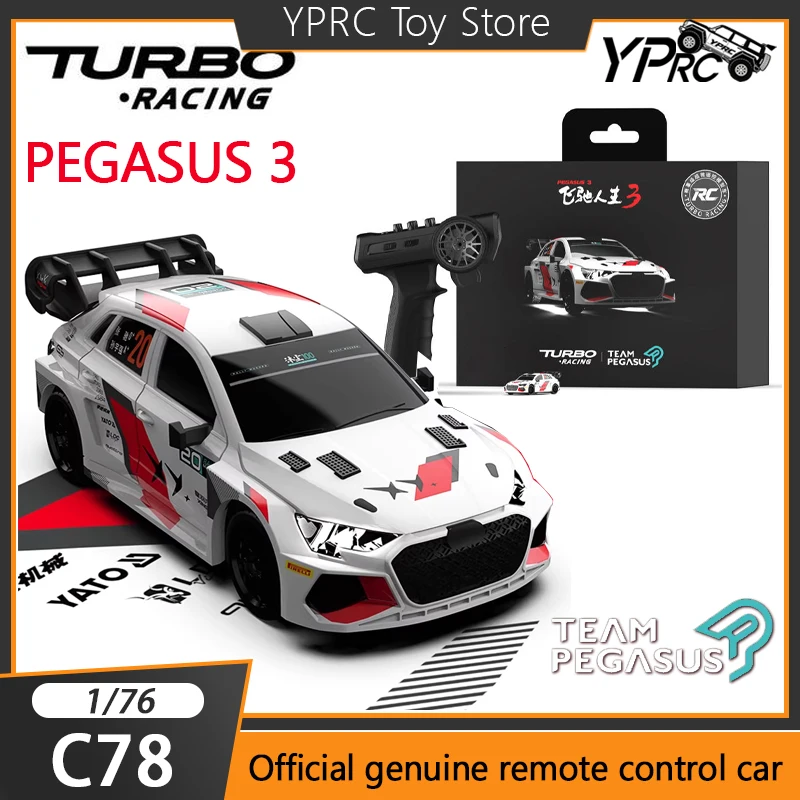 Turbo Racing 1:76 C78 Rc Car Mini Pegasus 3 Official Joint Limited