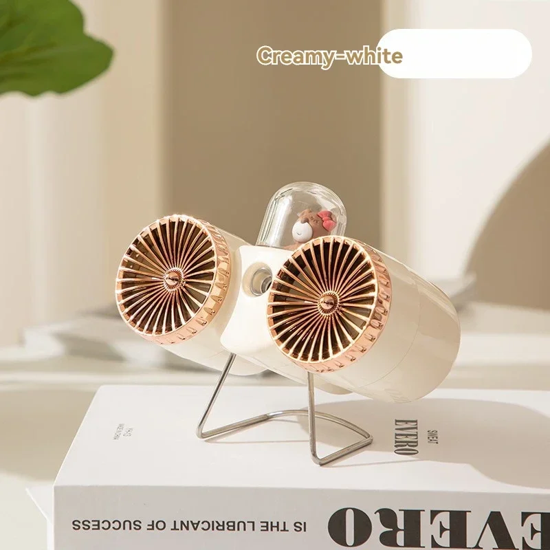 มือถือ USB ชาร์จพัดลมมินินักเรียนแบบพกพาเงียบสํานักงานหอพักพัดลมระบายความร้อนด้วย Li สีสันสดใสสามระดับ