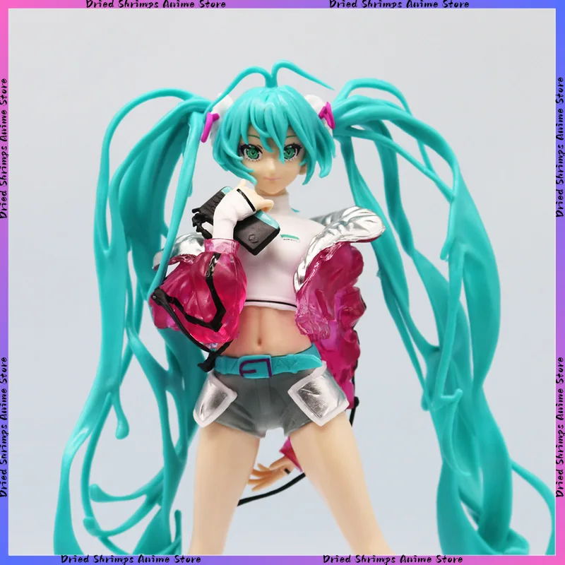 

Anime Girl Hatsune Miku Action Figure Cheerleader Uniform Desktop ornament Decoration Statue Anime Fans Kawaii Toy Surprise Gift