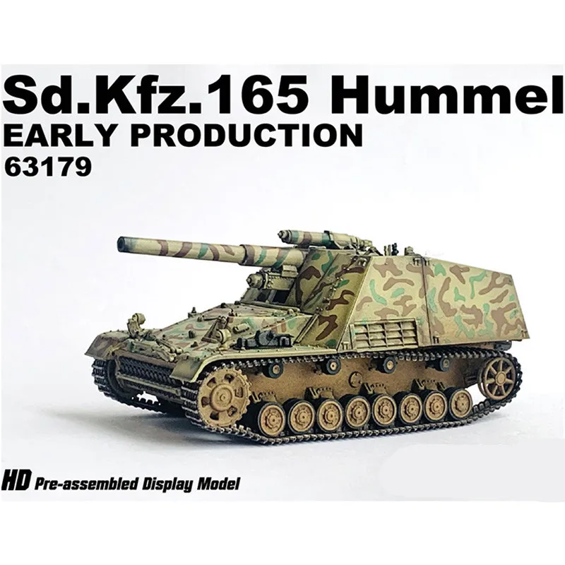 

Dragon 1/72 Scale Sd.Kfz.165 WW2 German Tank Model 63179 Soldier Army Military Collection In Stock