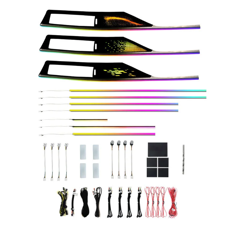 2014-2018 3 Series Dynamic Flowing Light Strip Starry Sky Symphony Interior Trim No Damage Car Upgrade Parts
