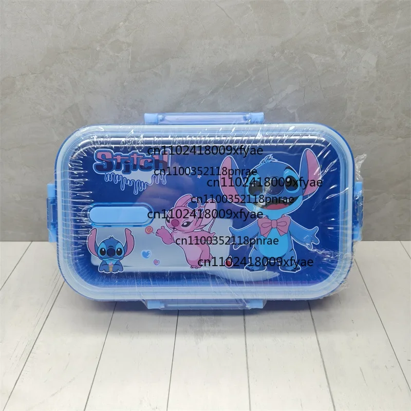 2025 Halloween Simpatico contenitore per il pranzo quadrato a 2 scomparti per bambini Studenti di grande capacità con contenitore Bento con cucitura a cucchiaio