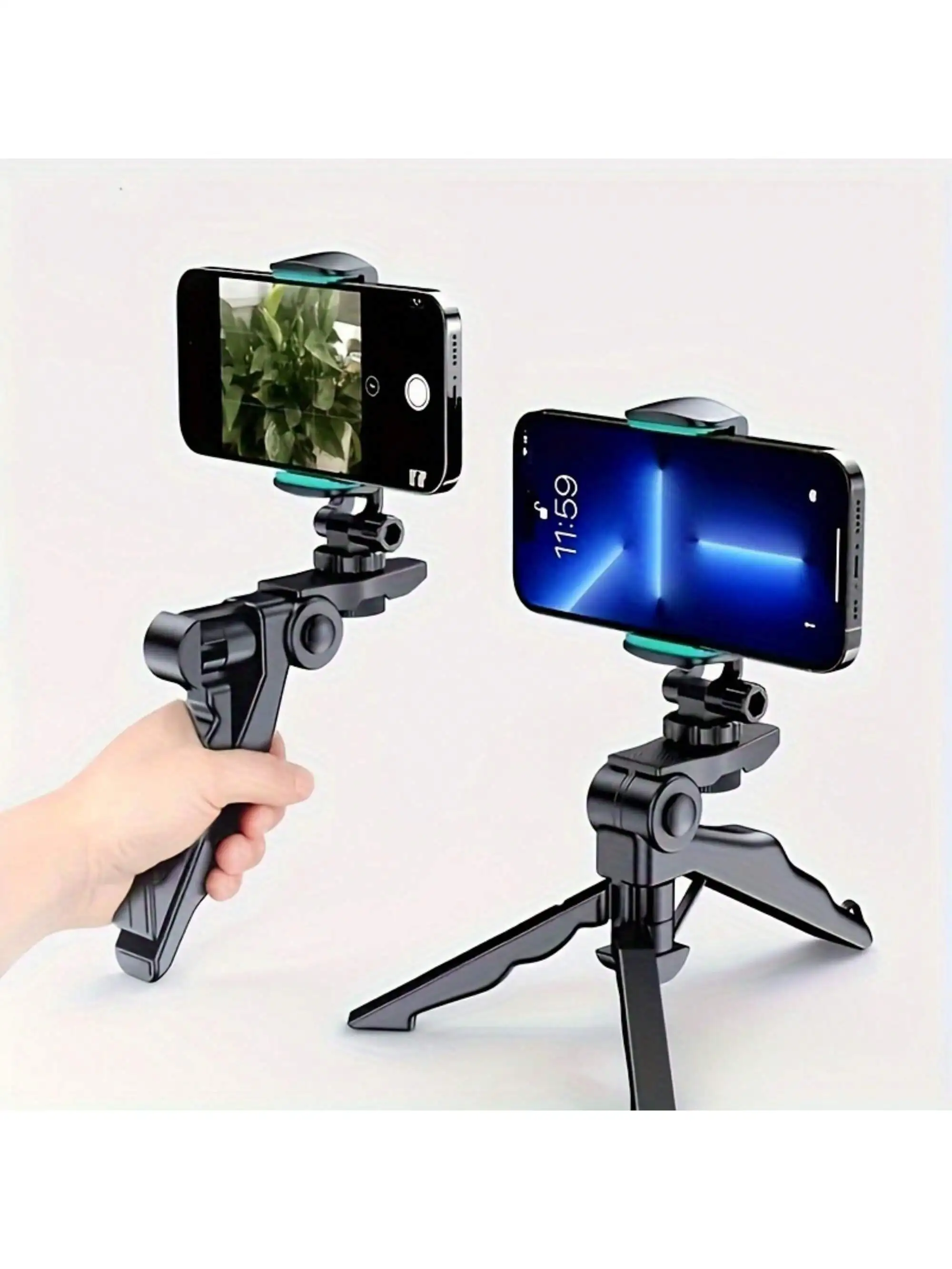 360° Swivelling Smartphone Tripod - Extendable Selfie Stick - Suitable for most mobile phones