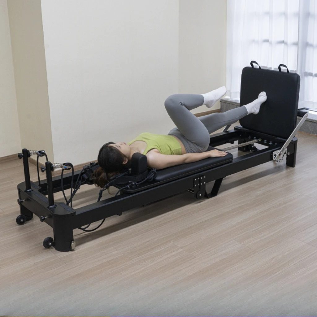 LMM yoga studio large equipment home yoga studio fitness private education aluminum alloy folding bed