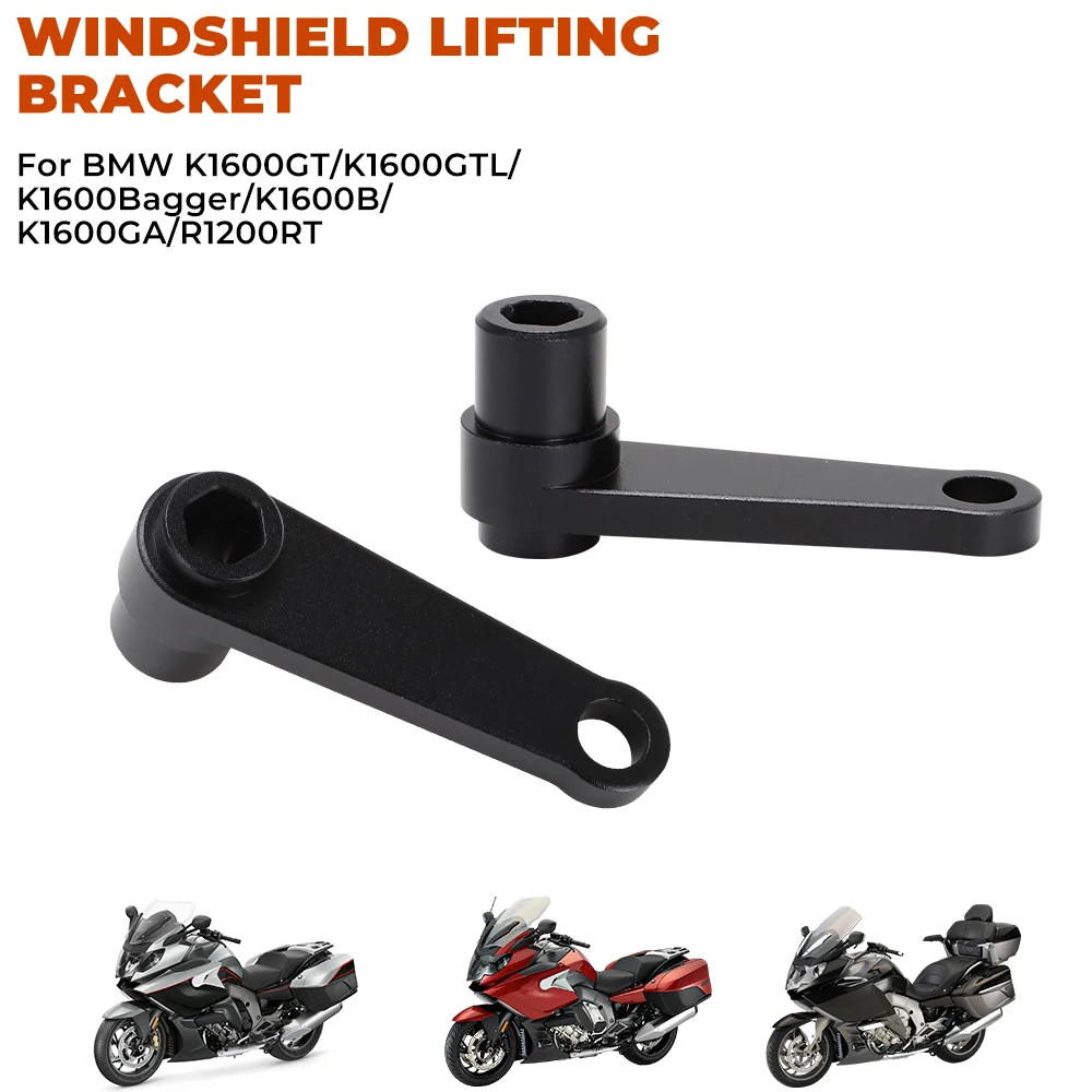 Motorcycle Windshield Fairing Windscreen Wind Deflector Lifting Mount Bracket For BMW K1600GT K1600GTL K1600B K1600GA R1200RT