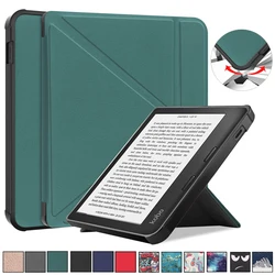 For KOBO Sage Cover 8 inch Fold PU Leather Soft TPU Back Stand Shookproof Cover For Funda Kobo Sage 2021 E-reader Smart Case
