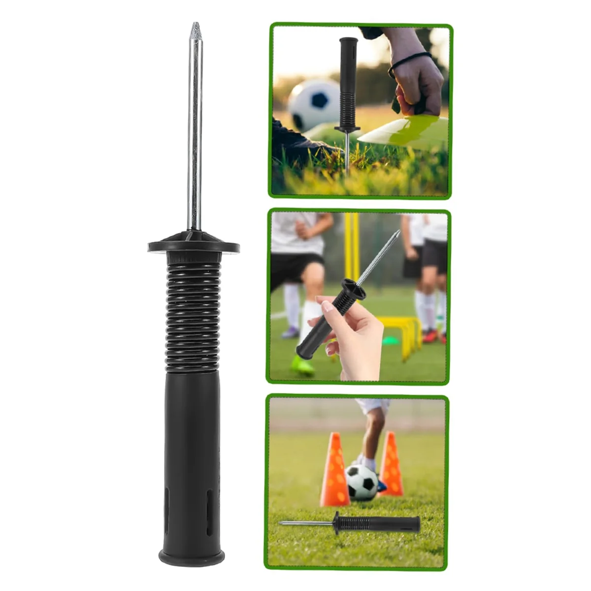 Floor Nails Flagpole Spring Mount Football Pole Fixing Nail Football Flag Base Football Flag Mount Soccer Pole Tool