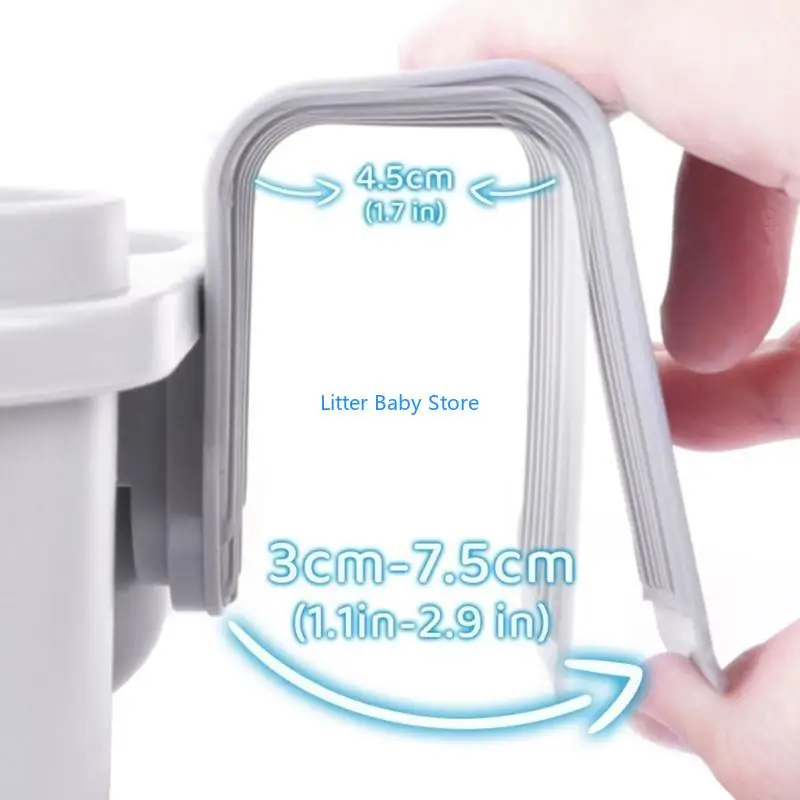 N80C Kinderfreundlicher Getränkehalter, multifunktionaler Getränkehalter für Kleinkinder, tragbarer Getränkehalter, ABS-Rack,