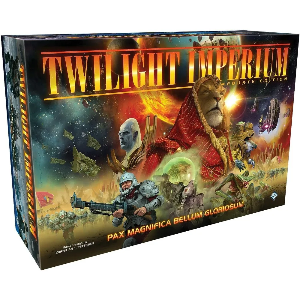 

Twilight Imperium 4th Edition Board Game | Strategy Board Game for Adults and Teens | Adventure Game | Ages 14 and up