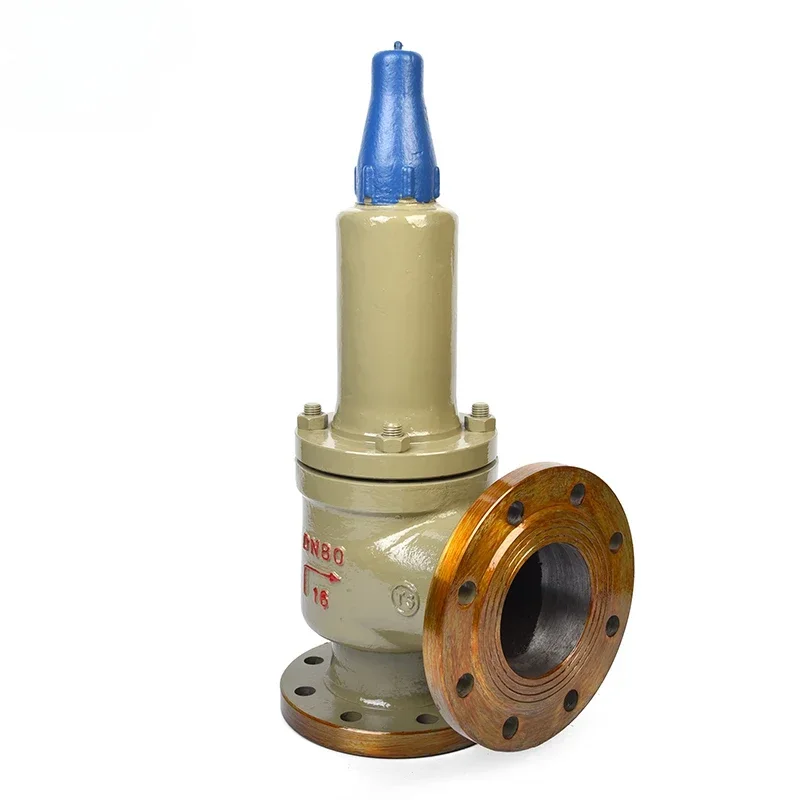 Spring Full-Open Closed Safety Valve WCB Spring Fall Lift Closed Flanged Safety Valve