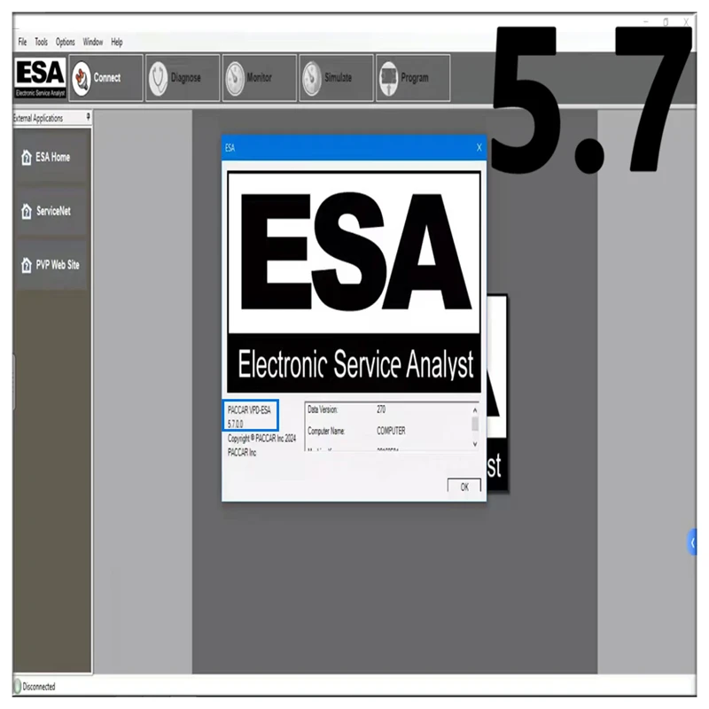 Newest Electronic Service Analyst ESA 5.7 + unlock keygenTruck Diagnostic ESA 5.7 With 2024 Full SW Flash and unlimited keygen ﻿