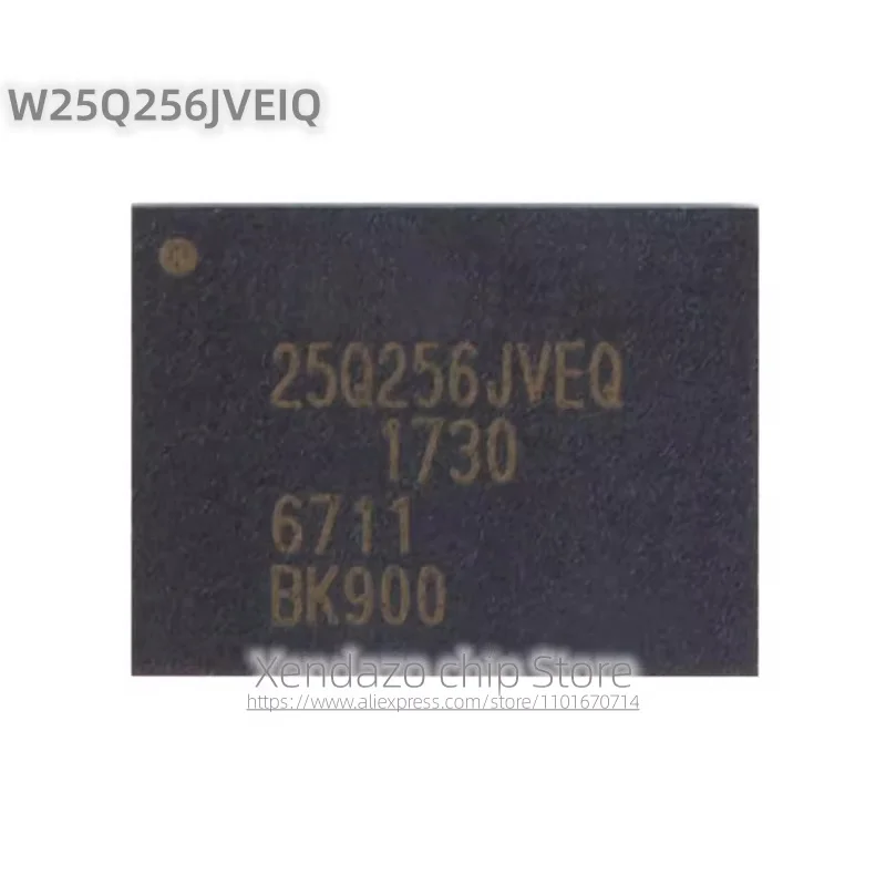 

5 шт./лот W25Q256JVEIQ 25Q256JVEQ WSON8 посылка оригинальный 32 МБ 256 Мбит чип памяти