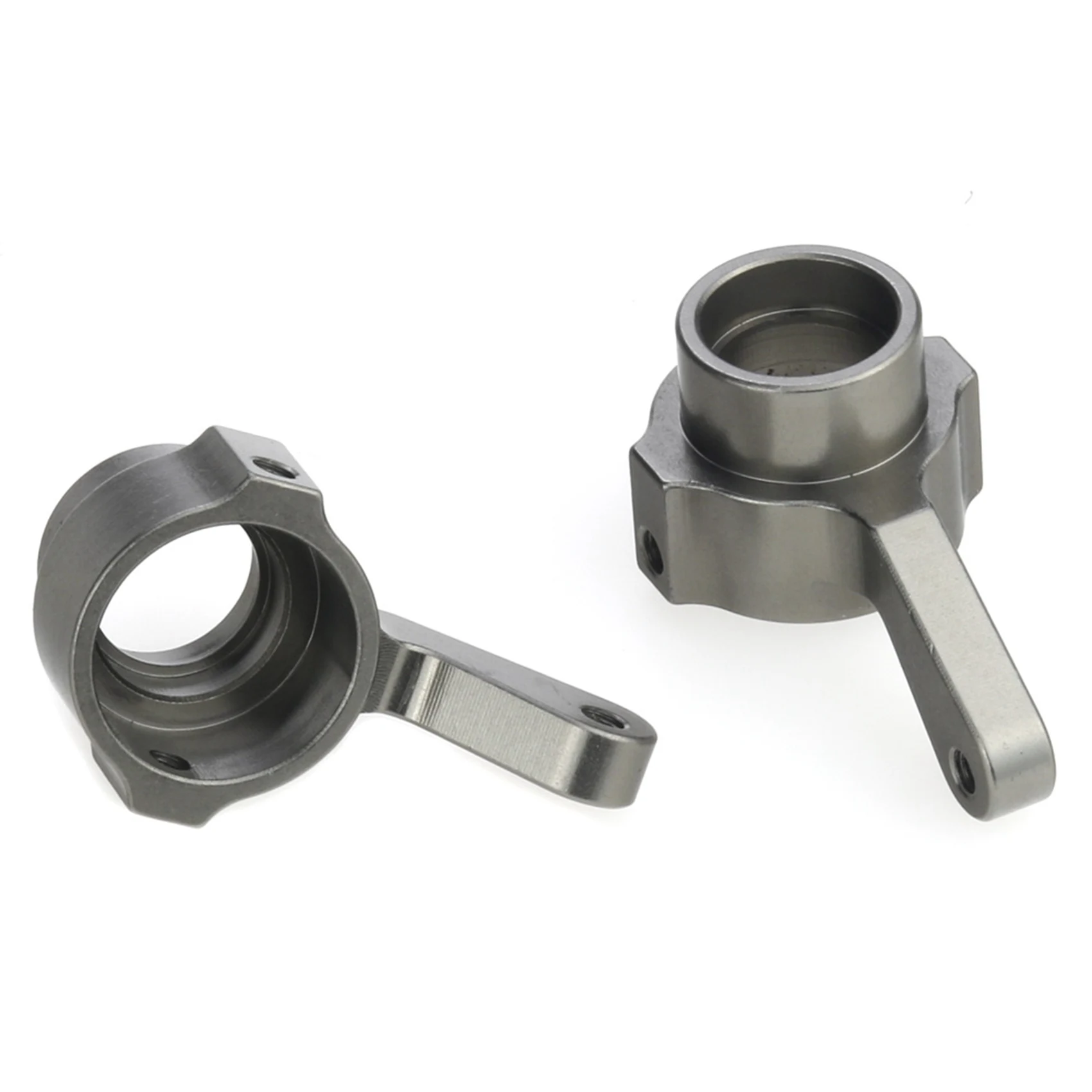 Juego de copas de dirección metálicas FBIL-10, kit de copas de dirección para WPL C14 C24 C34 C44 B14 B1 B16 B24 B36 MN D90 D91 MN99S, piezas de coche RC, titanio