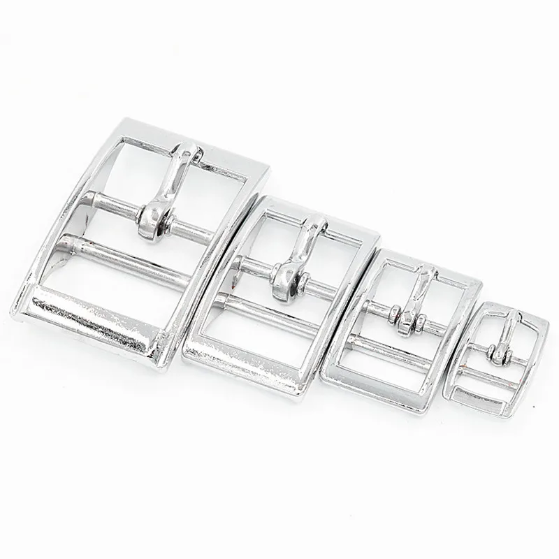 5pcs 11/16/20/26mm Metal Hand Bag Shoe Strap Belt Web Adjust Roller Pin Buckle Snap Rectangle Ring Leather Craft Accessories