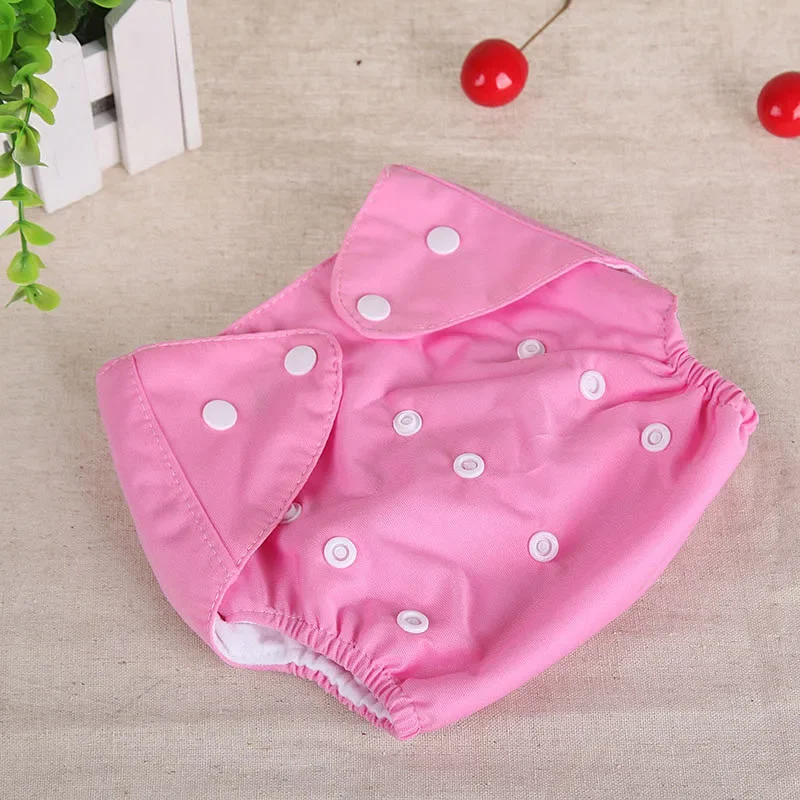 Adjustable Baby Fabric Washable Towels, 0-6 Months of Newborn Shorts and Shorts Training, Reusable and Eco-friendly