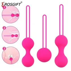 3PCS Kegel Ball Vagina Trainer Massager For Women G Spot Massager Vagina Muscle Balls Kegel Trainer Pelvic Floor Adult Sex Toys