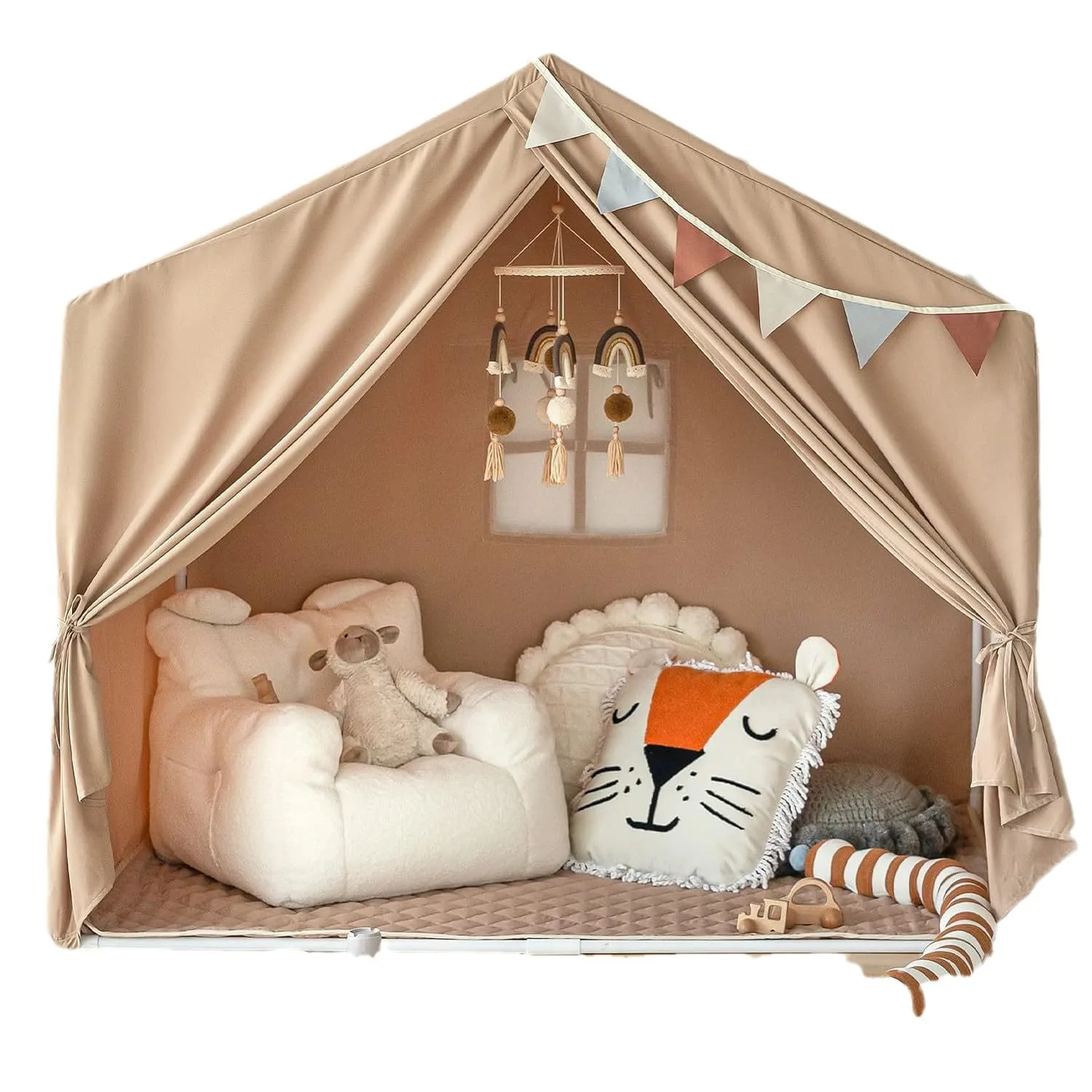 Grand enfants Playhouse enfant jouets tente enfant jouer tente garçon fille château intérieur extérieur enfants maison jouer balle fosse piscine Playhouse Cubby