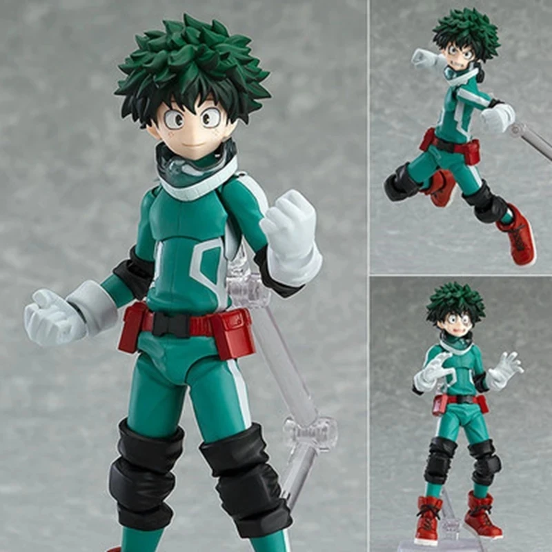 Figma #323 My Hero моя геройская Академия Izuku мидория экшн-фигурка аниме модель toys15 см Коллекция Сцена орнамент подарок