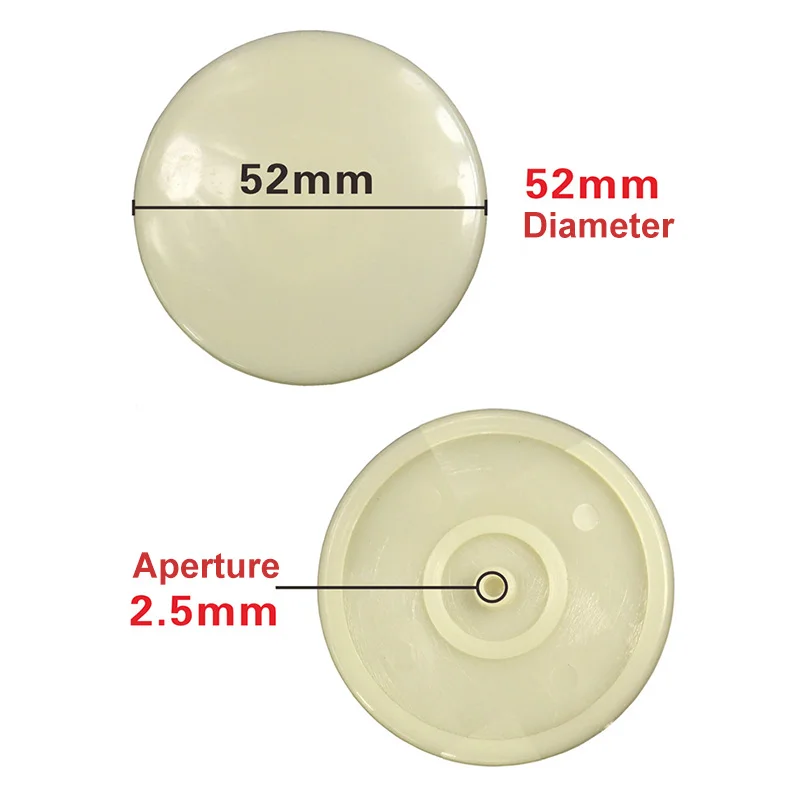 10 PCS 52mm Water Heater Water Vapor Linked Valve Diaphragm Plastic Dome Top Cover Parts Gas Water Heater Parts Accessories