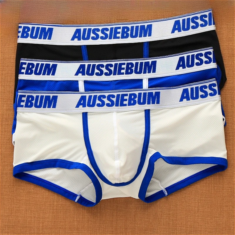 

Boxer Hombre Men Sexy Underwear Mens Shorts U Pouch Boxershorts Men Letter Print Low Waist Breathable Boxers Youth Flat Panties