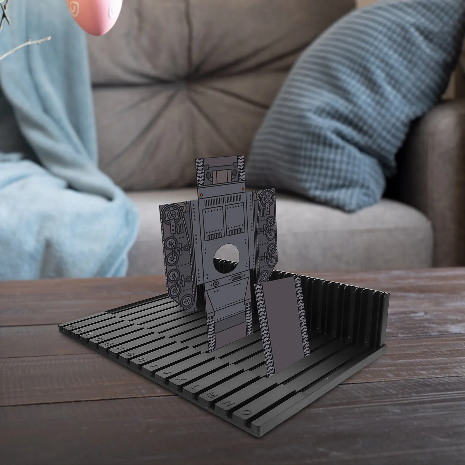 

Пластиковый органайзер-стеллаж для хранения, экономящий место, для аксессуаров для рукоделия, инструментов для рисования и хобби