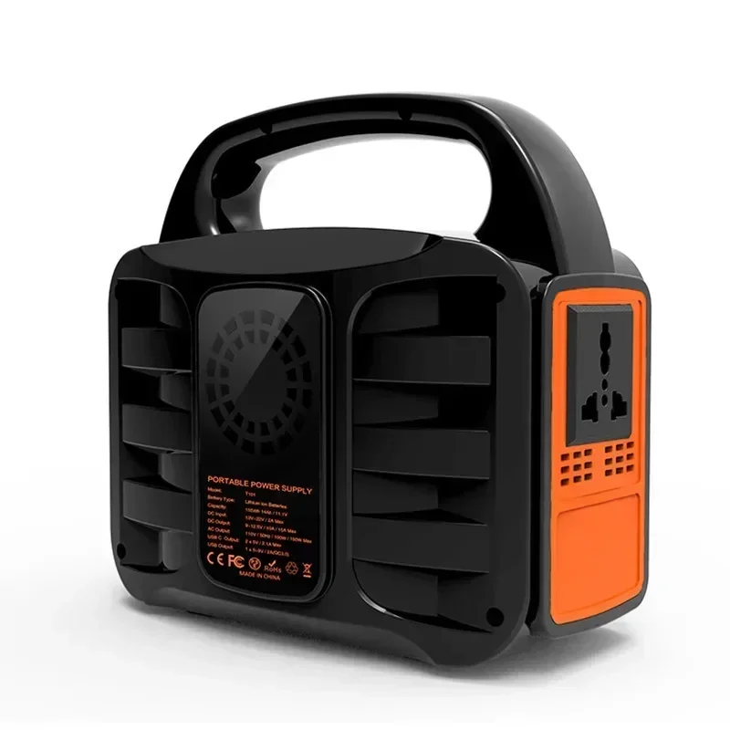 Portable Power Station 150W 180W 300W Solar Generator Outdoor Camping Battery Emergency Charging Station Power Supply