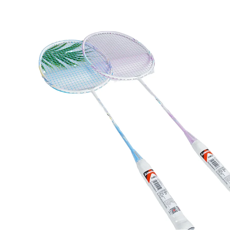 

Outdoor Sports Popular Hot Sale Durable Carbon Fiber Badminton Racket Racquet Set