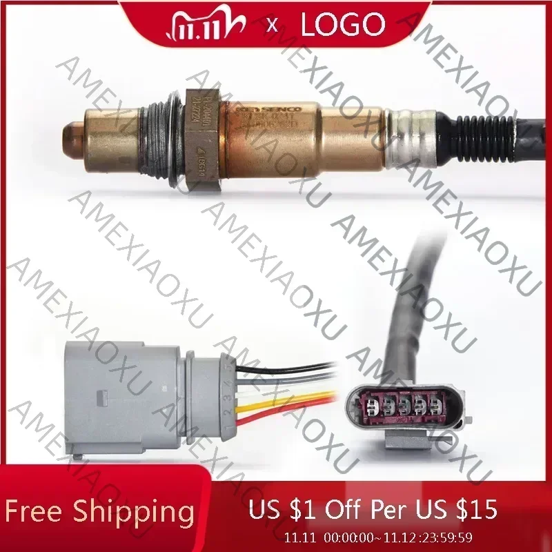 New car oxygen sensor 8V0906262D for FAW-Volkswagen CC 2.0T (2018.08-now) Magotan B8 1.8T-2.0T (2016.07-2019) Golf 2.0T (2