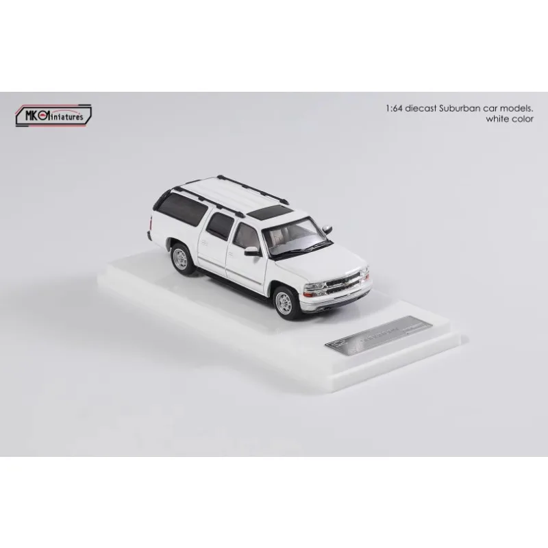 MK 1:64 Chevrolet Subban 2023 alloy simulation model, children's collection of decorative toys, for children's Christmas gifts.