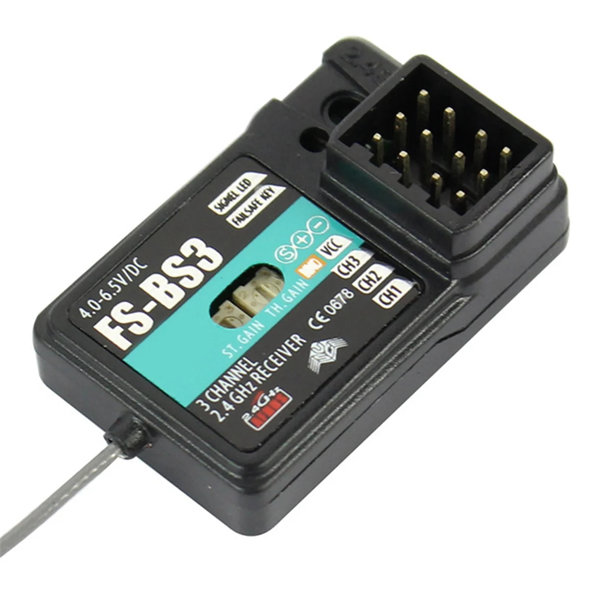 For Flysky FS-BS3 3CH Receiver for RC Controller FS GT2 GT2B GT3B GT3C T4B CT6B T6 RC Car Boat Accessories