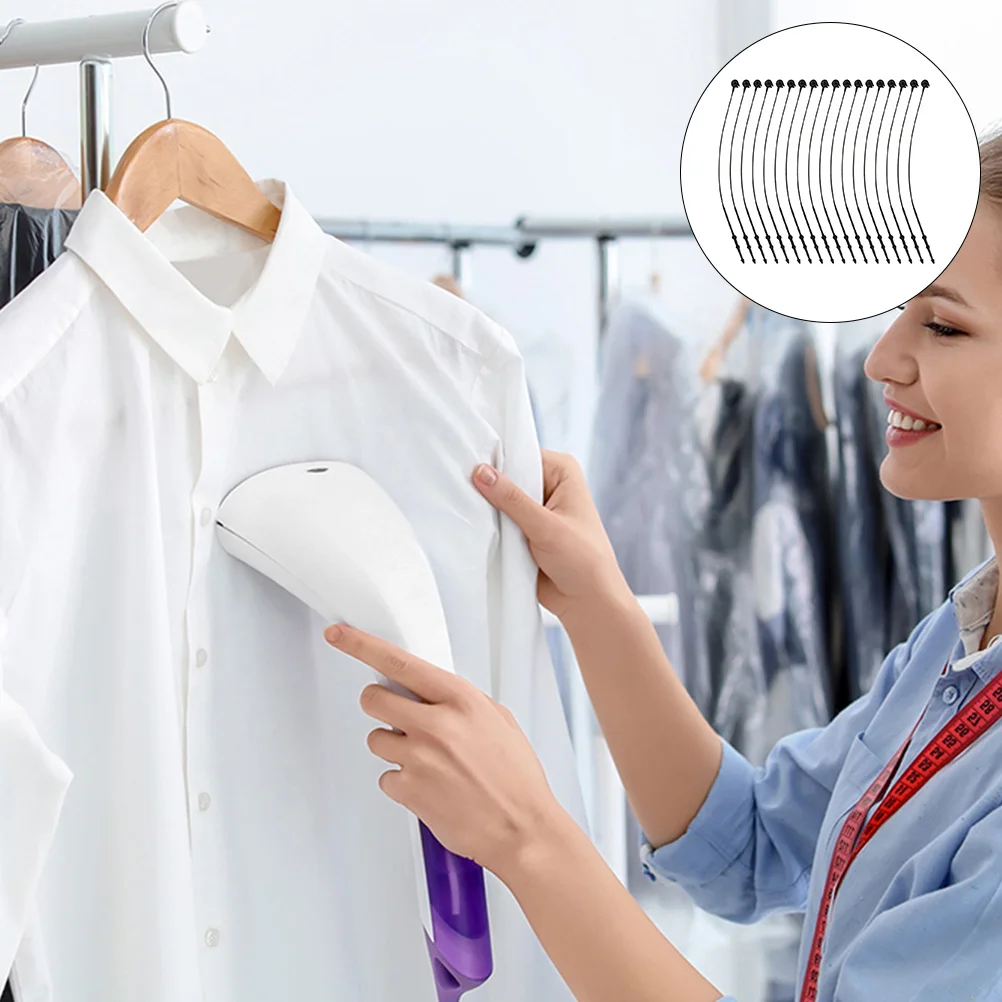 

5000Pcs Label Security Cord with Snap Closure for Price Tags Hanging Tag Fasteners Apparel Tag Seal Strings Label Security