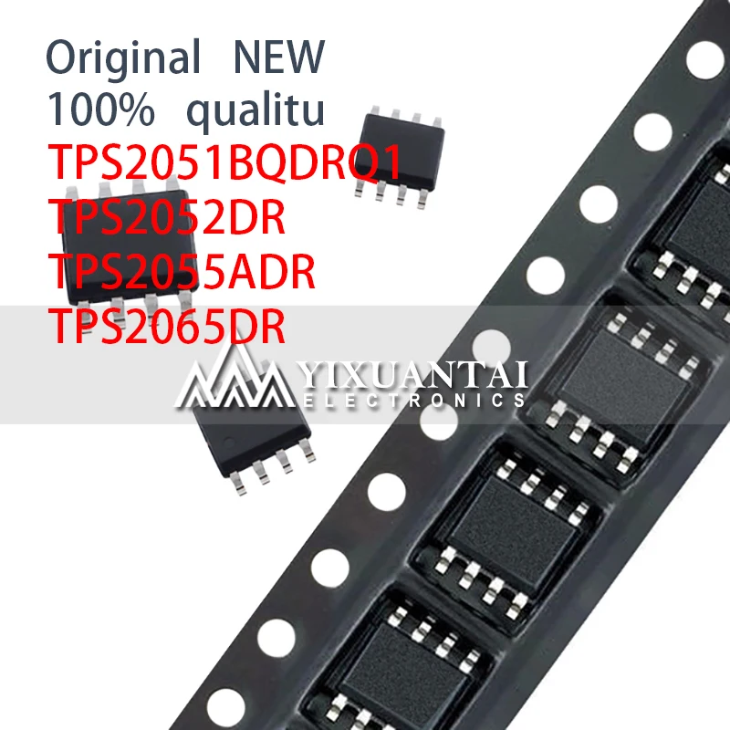 10pcs 100%NEW SOP8 SMD TPS2051BQDRQ1 TPS2052DR TPS2055ADR TPS2065DR TPS2051 TPS2052 TPS2055 TPS2065 SOIC-8