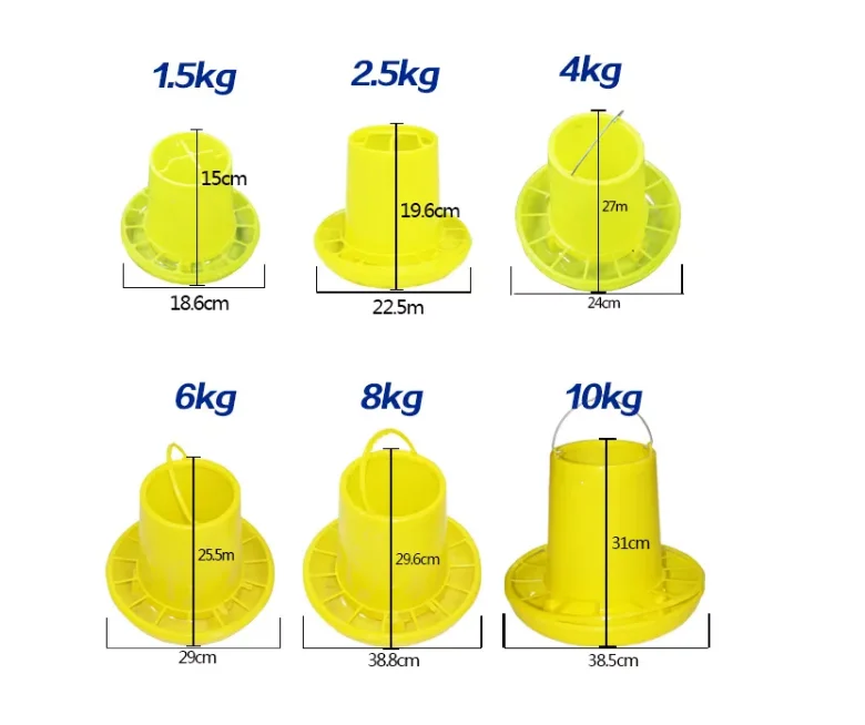 Feeder Huhn Kunststoff Geflügel Feeder Huhn hängen Huhn Feeder und Tränke LM-76