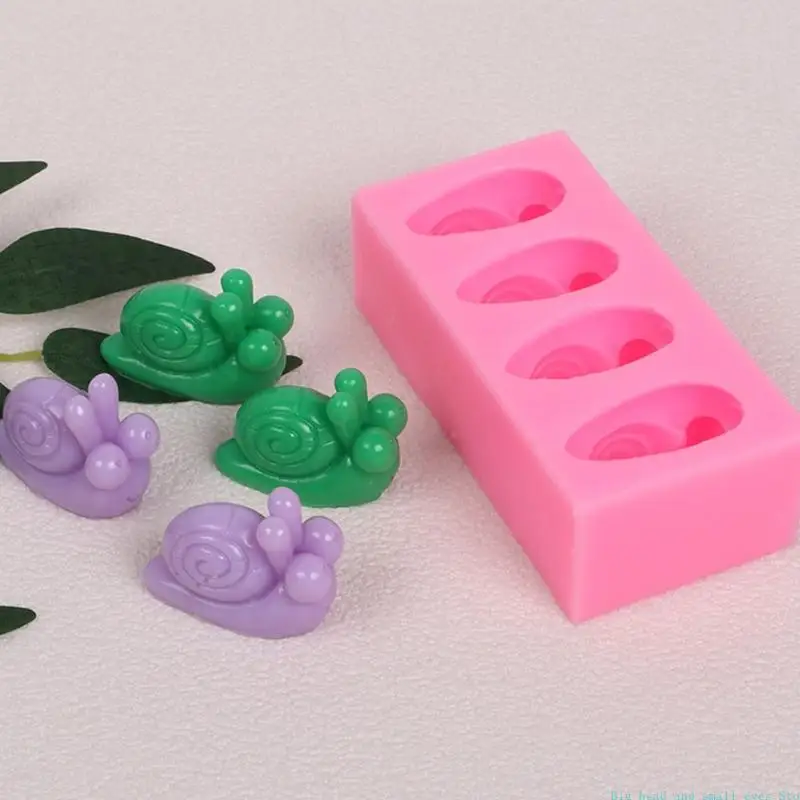 581C Heat Resistant Snail Chocolate Molds For Pastry Ice Cubes Creation