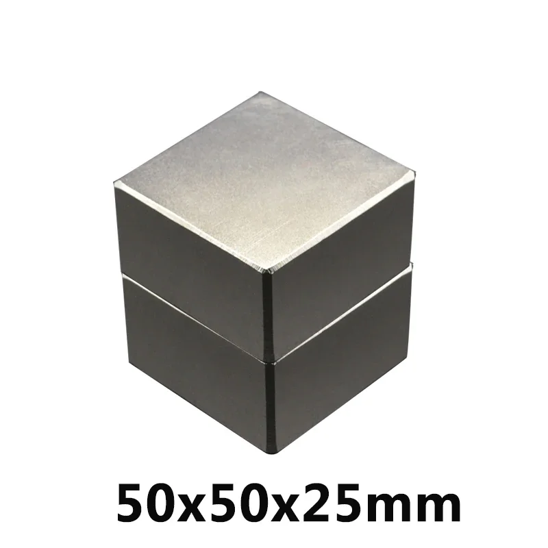 

50x50x25mm Powerful Block Magnets 50x50x25 mm For Home Refrigerators, Offices DIY 50*50*25 mm