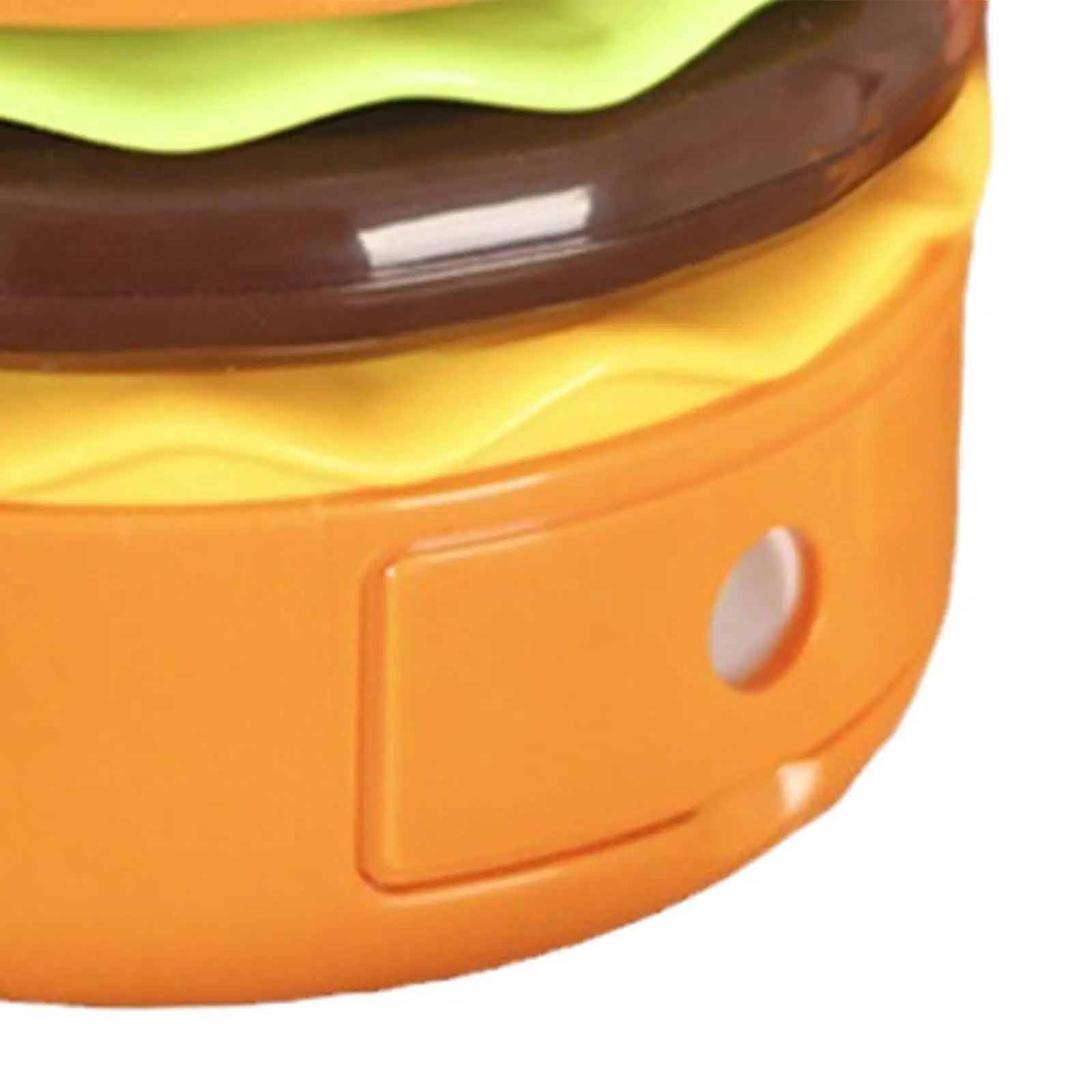 Camera dei bambini luce notturna Hamburger piccola lampada da scrivania USB ricaricabile carino lampada da comodino per wc camera da letto corridoio bagno casa