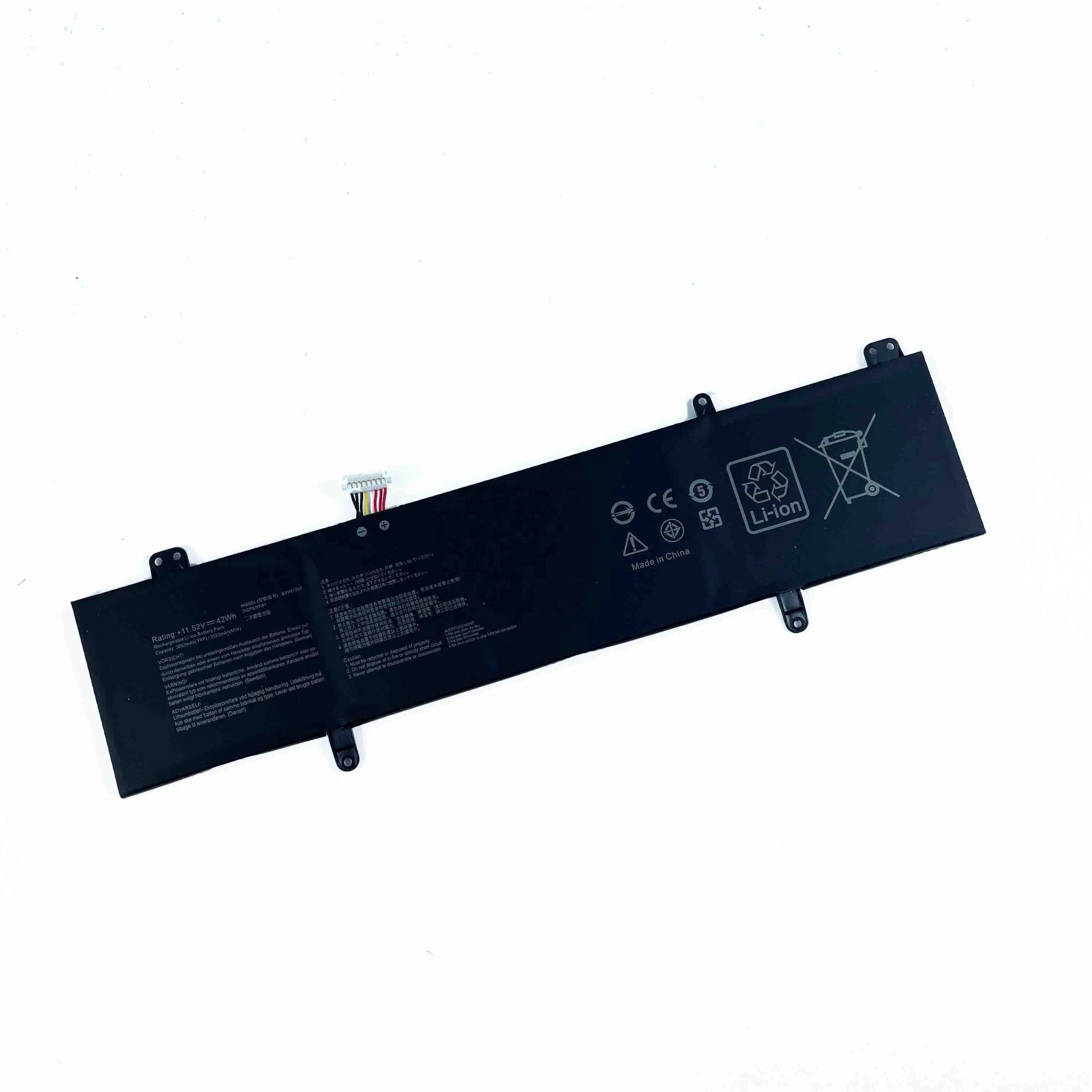 

High Quality B31N1707 Laptop Battery for Lingyao S4200U S4200UQ B31N1707 S4000V X411U