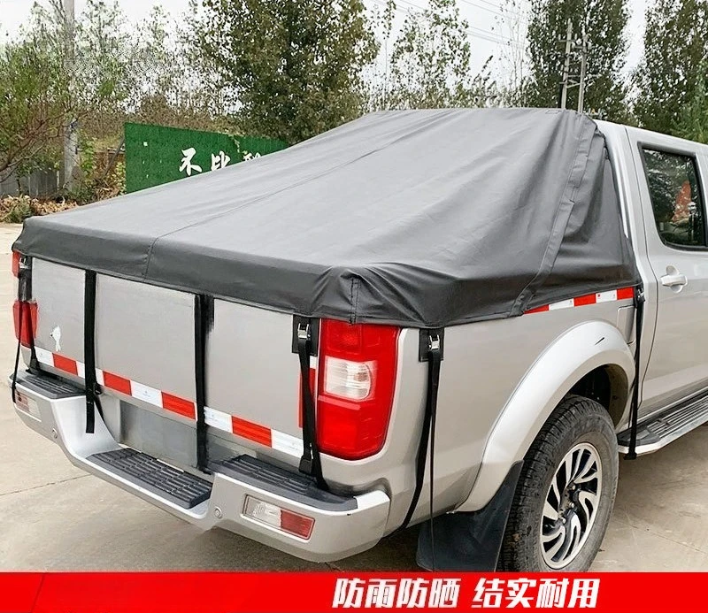 Pickup Truck Cargo Box Cover Tarpaulin - Applicable to F-150, F-250 & Other Types of Pickup Trucks
