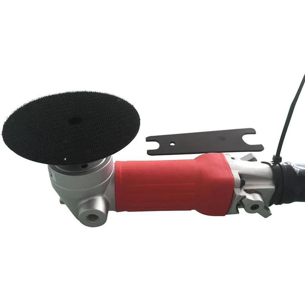 Pulidora y amoladora de escape trasera manual, hilo para piedra pulida, Wtih M14 o 5/8-11